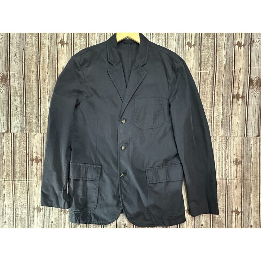Polo by Ralph Lauren Men's Navy Blue Three-Button Blazer